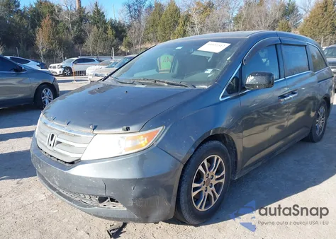 2012 Honda Odyssey Ex-L z USA, uszkodzony, nr VIN 5FNRL5H65CB089624
